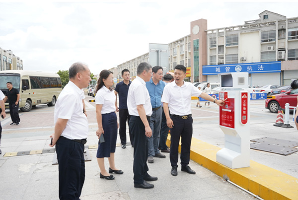 集團(tuán)公司赴無錫考察智慧停車建設(shè)管理工作